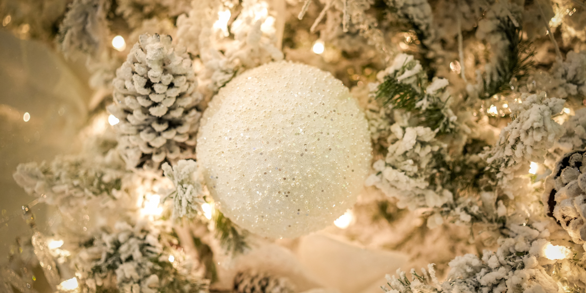 Pearl ball ornament