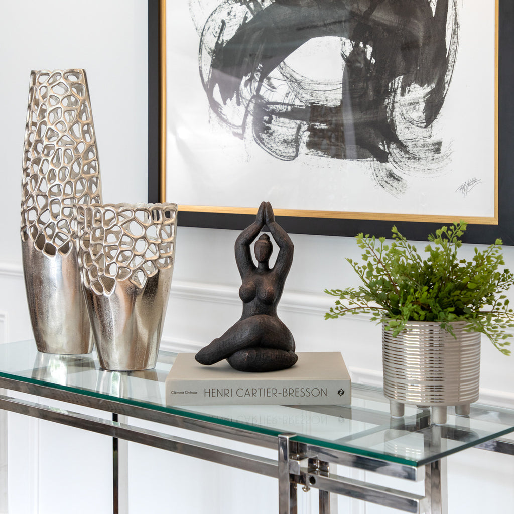 CUT-OUT VASE