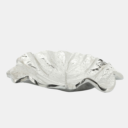 METAL ROUND LEAF TRAY