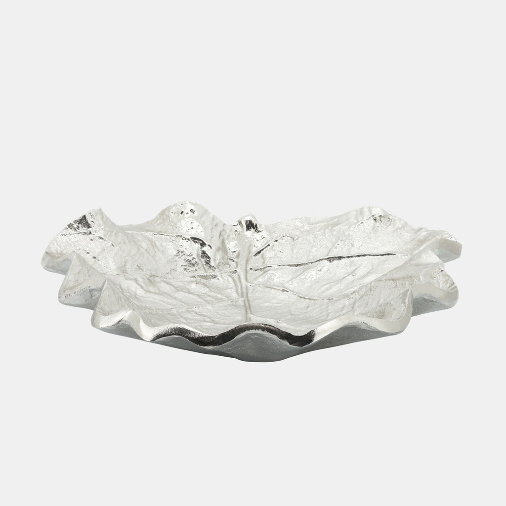 METAL ROUND LEAF TRAY