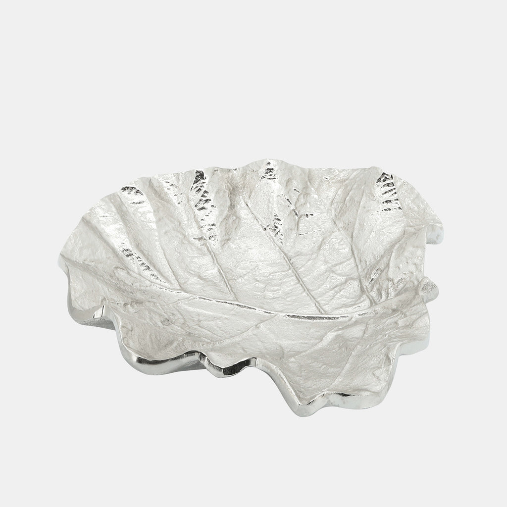 METAL ROUND LEAF TRAY