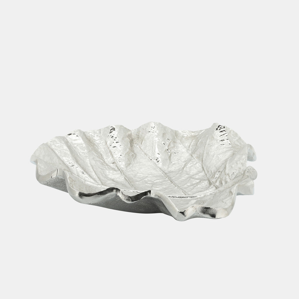 METAL ROUND LEAF TRAY