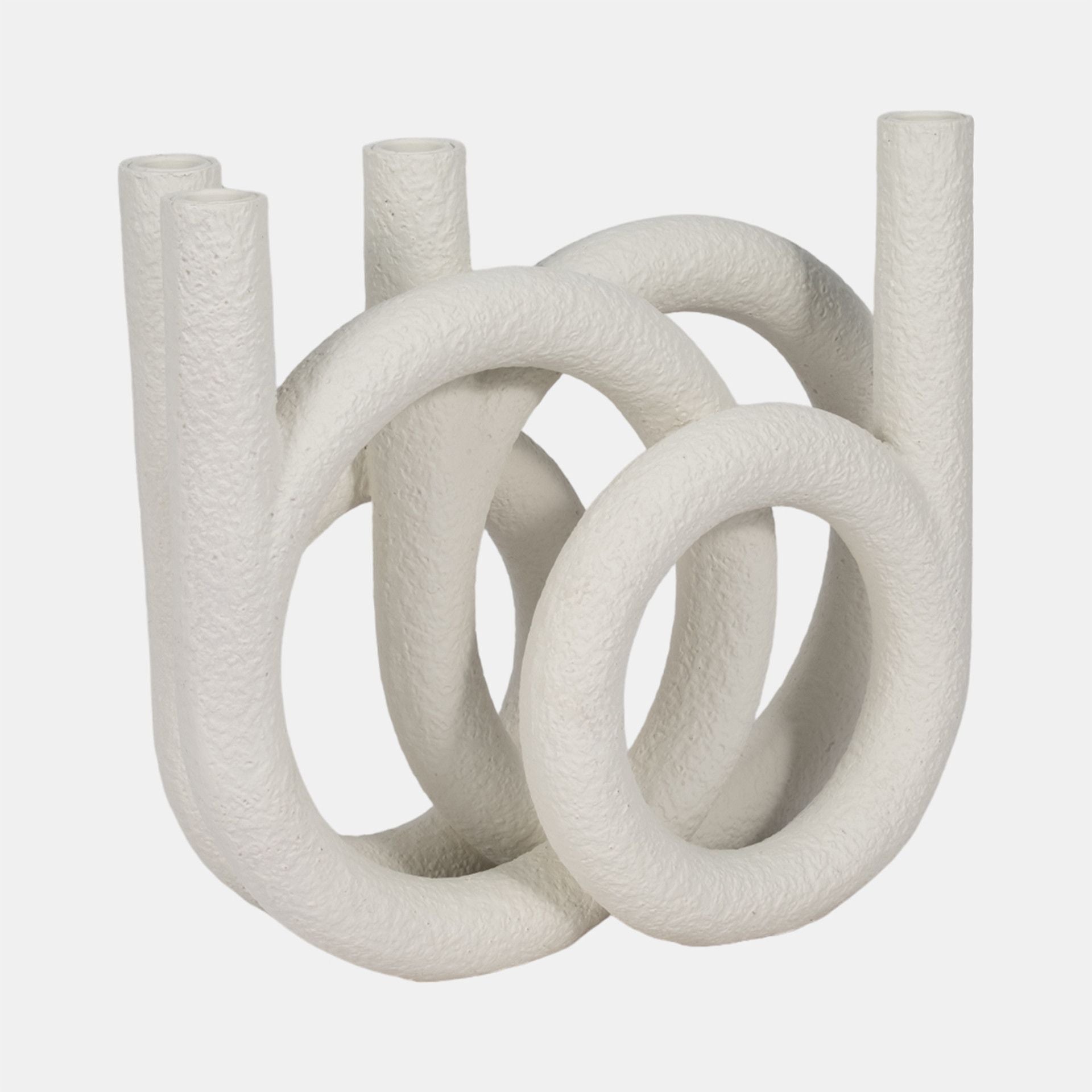 LOOPED 4-TAPER CANDLEHOLDER
