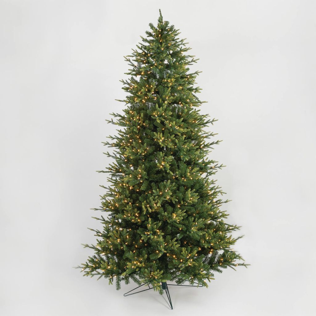 10 Foot Pre Lit LED Christmas Tree w/6094 Tips