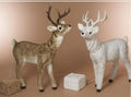 33.45"H Electric Animated Baby Deer w/ Music, 2 Asst, K/D