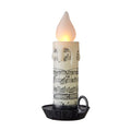 17.5" No Timer Music B/O Candle