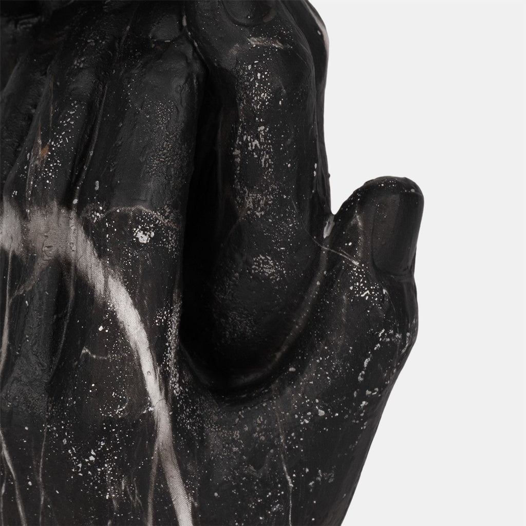 MARBLED HANDS SCULPTURE