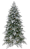 9' LED SNOWTIP ASPEN TREE