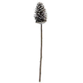 29 Inch Natural Pinecone Stem
