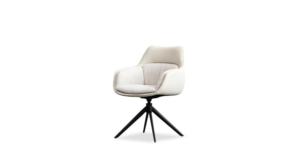 JULES SWIVEL 360, AUTO-RETURN DINING CHAIR