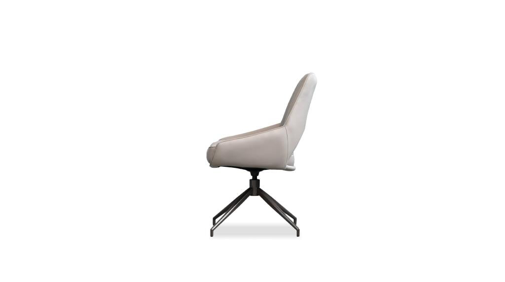 SOFIA SWIVEL 360 DINING CHAIR BUFF BEIGE