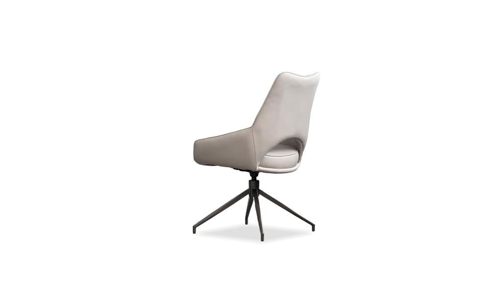 SOFIA SWIVEL 360 DINING CHAIR BUFF BEIGE