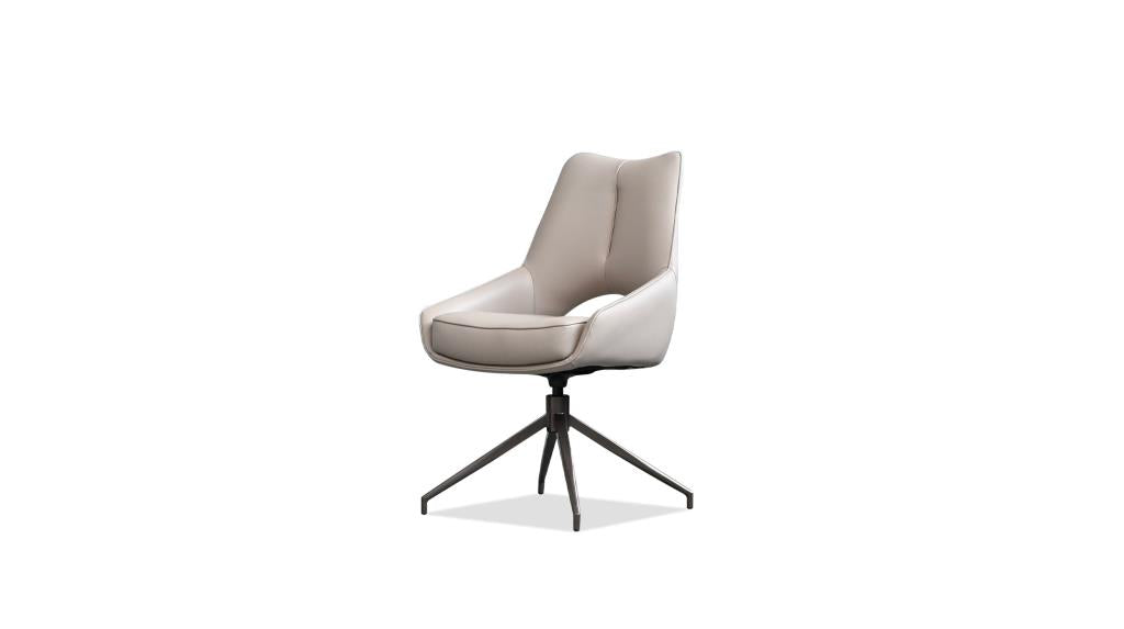 SOFIA SWIVEL 360 DINING CHAIR BUFF BEIGE