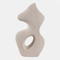 PAPER MACHE SQUIGGLE 0 SCULPTURE