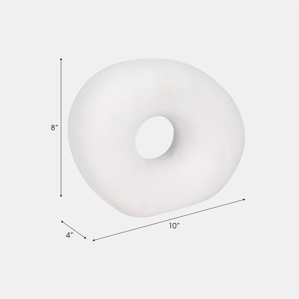 TEXTURED OPEN CUT-OUT 0 SLANTED CIRCLE OBJECT