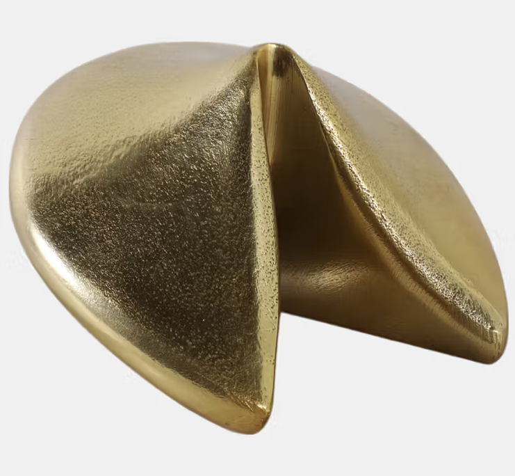 METAL FORTUNE COOKIE