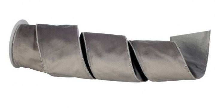 4"X5Y SOFTY VELVET TAFETTA BACK RIBBON