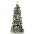 9'MICROLED SNOWYNORFOLK TREE