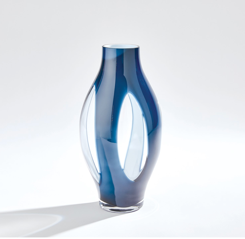 FLY THROUGH VASES-NIGHT BLUE