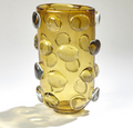 RONDELLE VASE-AMBER-LG