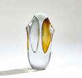 DUET VASE-AMBER/GREY-SM
