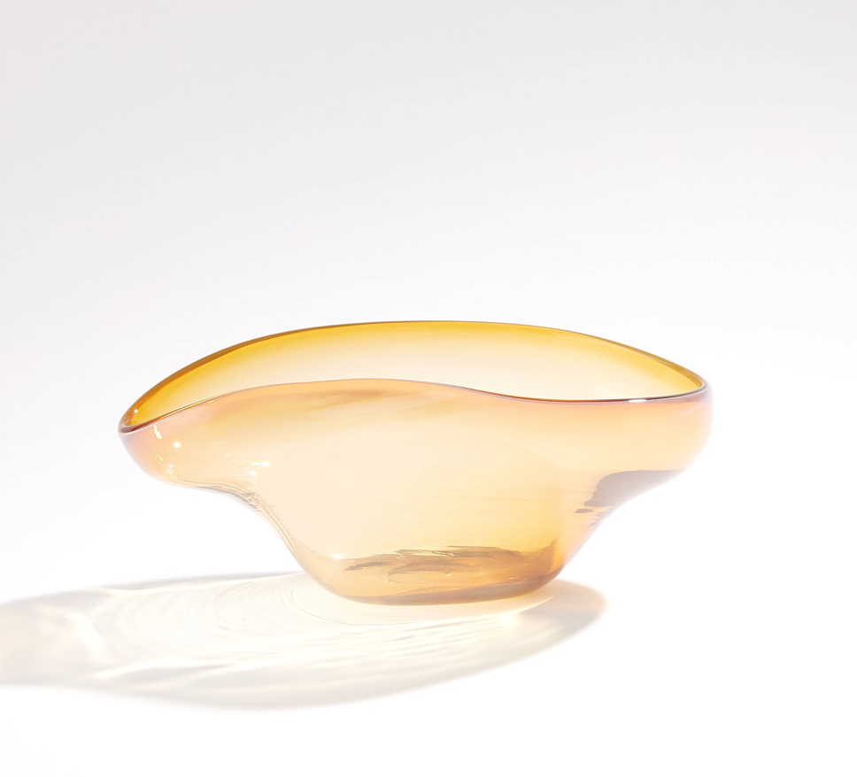HARMONY BOWL-AMBER-SM
