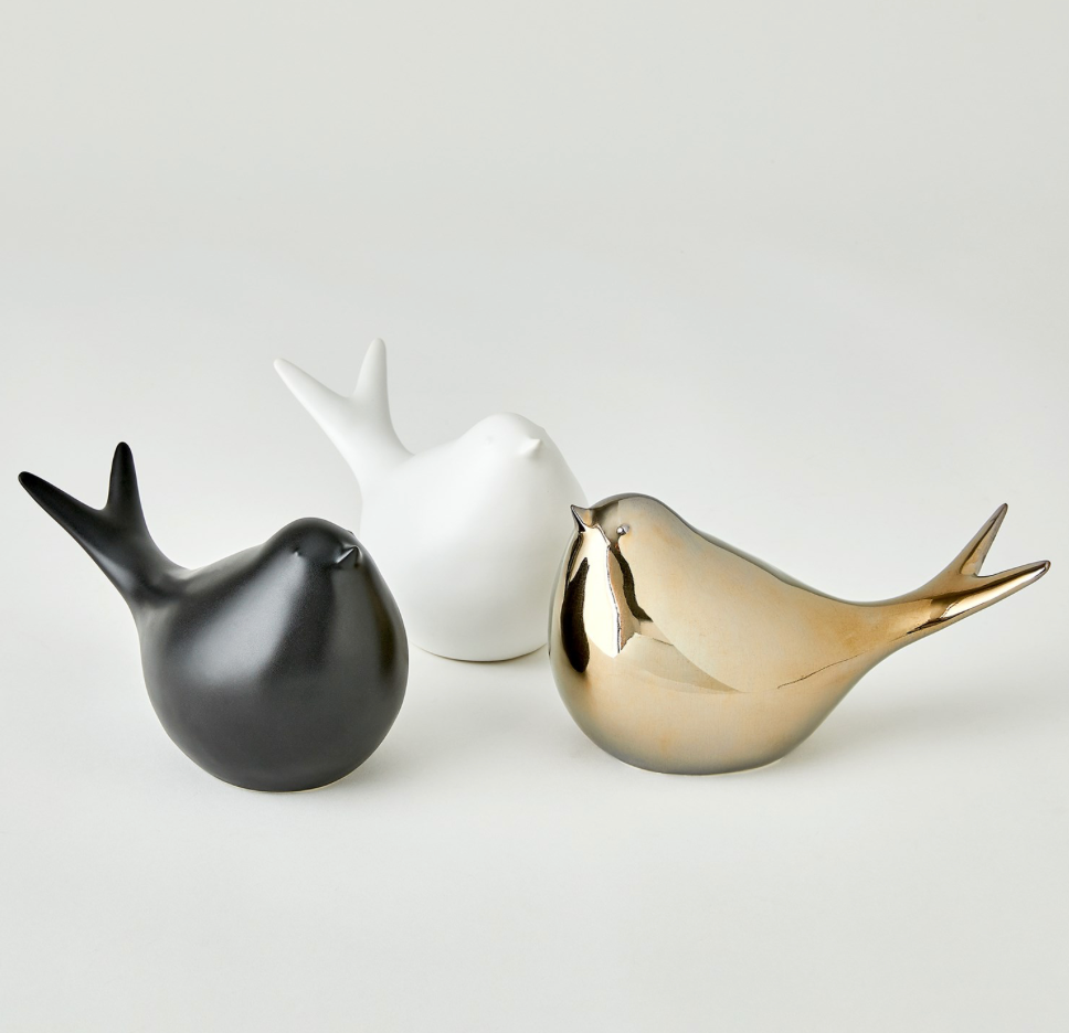 SATED BIRD-MATTER WHITE