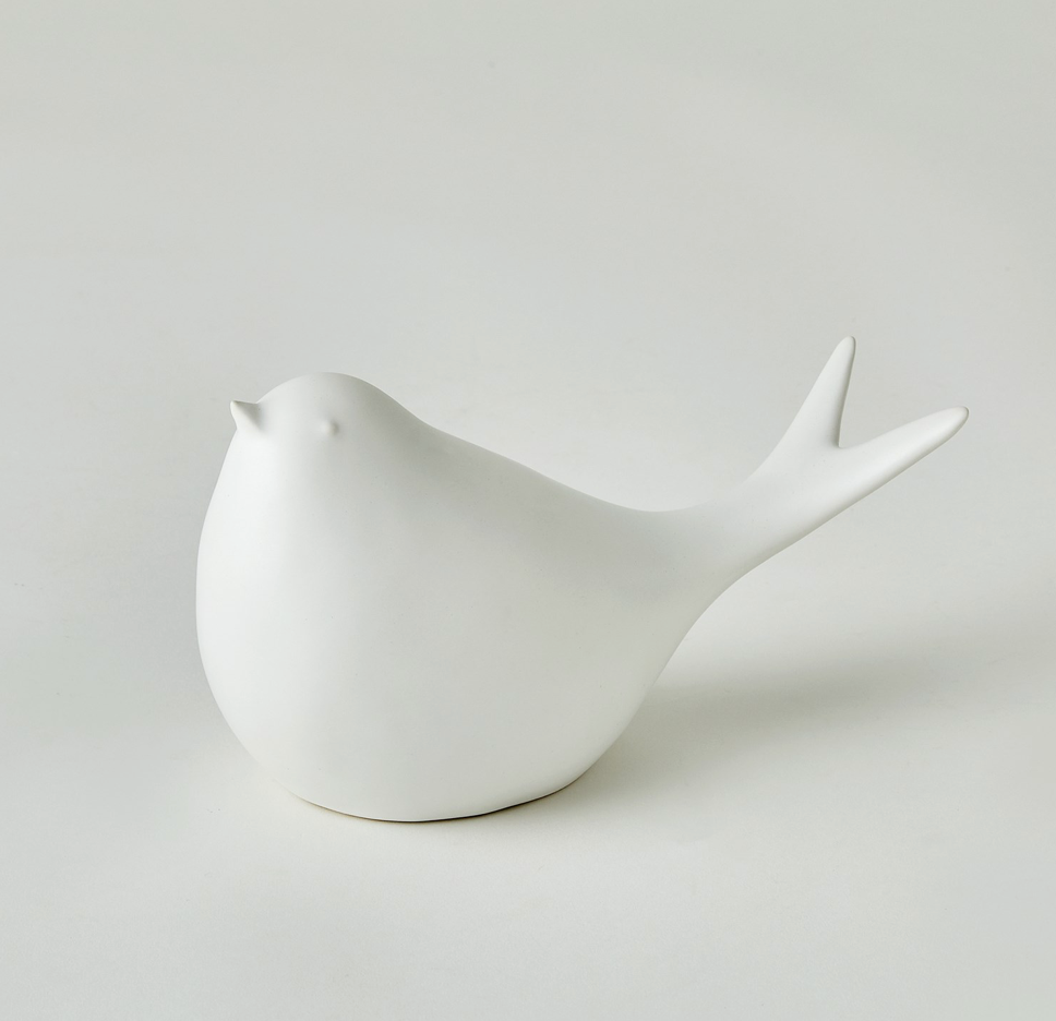 SATED BIRD-MATTER WHITE
