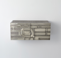 ABSTRACT BLOCK CABINET-LEFT-NICKEL