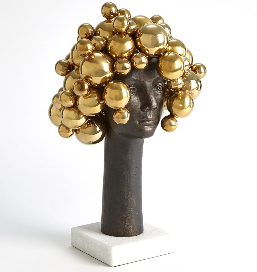BUBBLES FOR BRAINS-BRASS