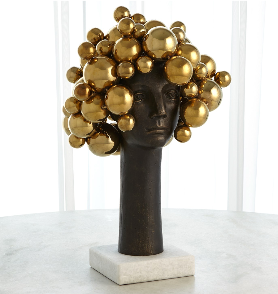BUBBLES FOR BRAINS-BRASS