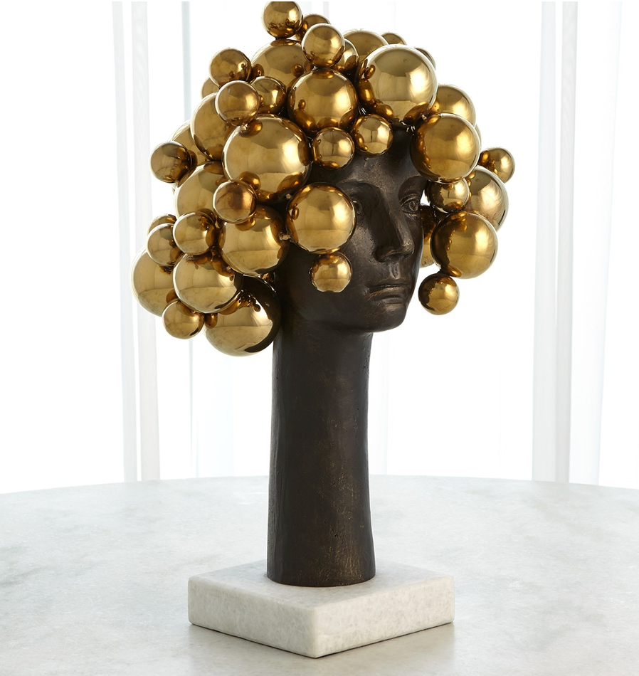 BUBBLES FOR BRAINS-BRASS