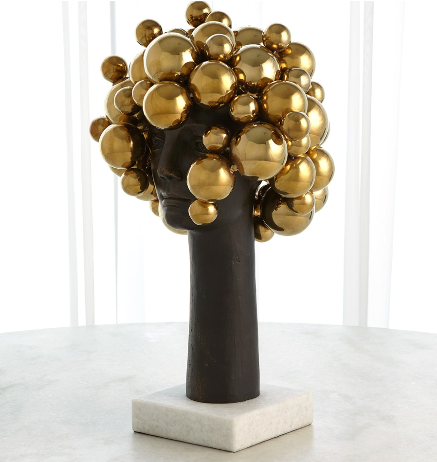 BUBBLES FOR BRAINS-BRASS