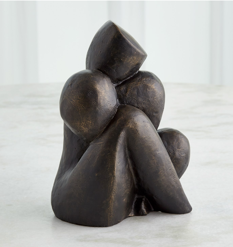FIGURAL SCULPTURE-BRONZE