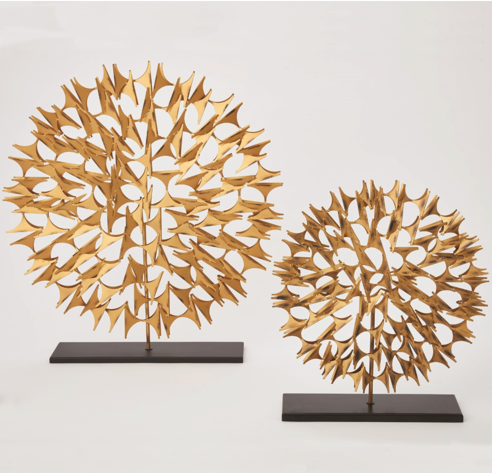 COSMOS SCULPTURE-GOLD-SM