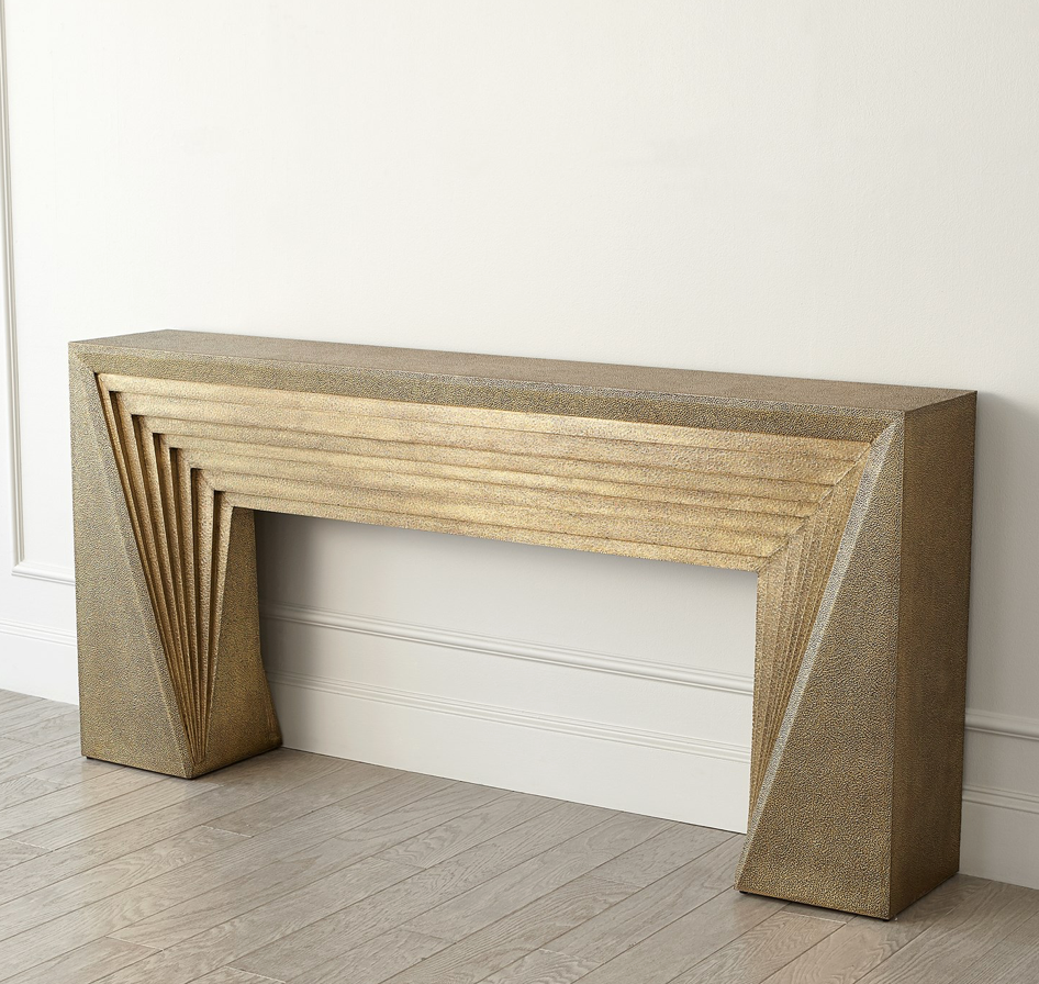 DECO CONSOLE-BRASS