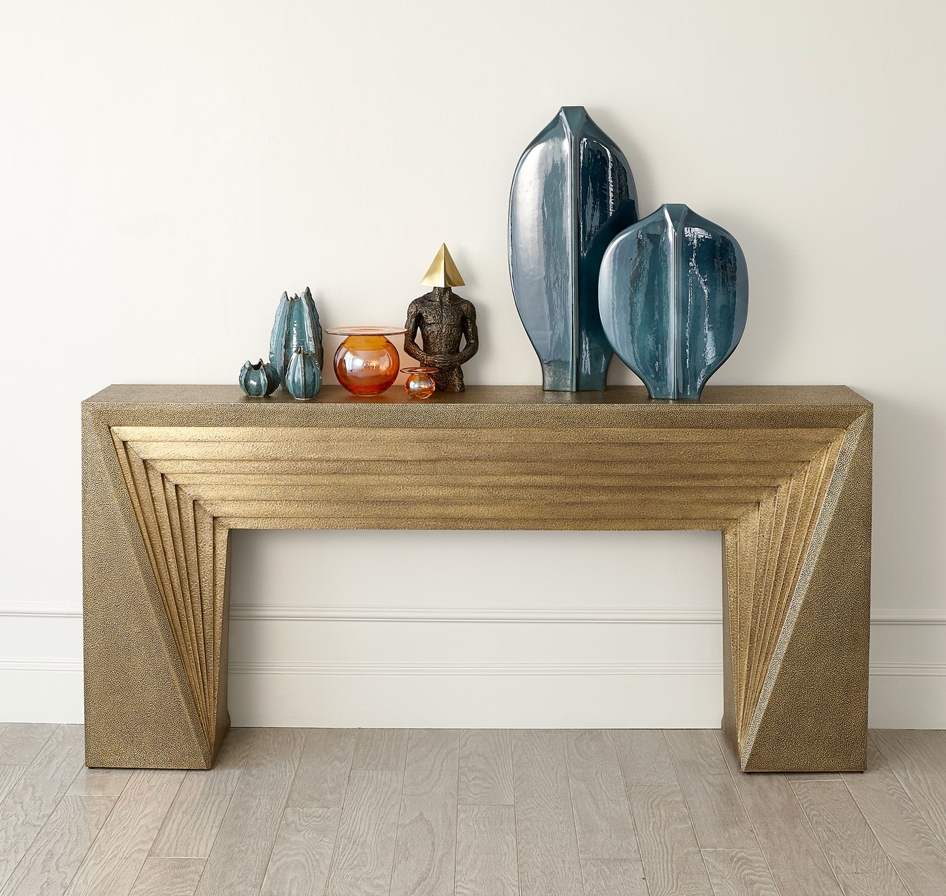 DECO CONSOLE-BRASS