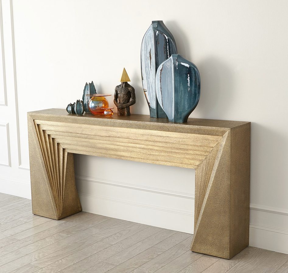 DECO CONSOLE-BRASS