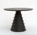 SPHERES CENTER TABLE-EBONY CERUSED OAKK