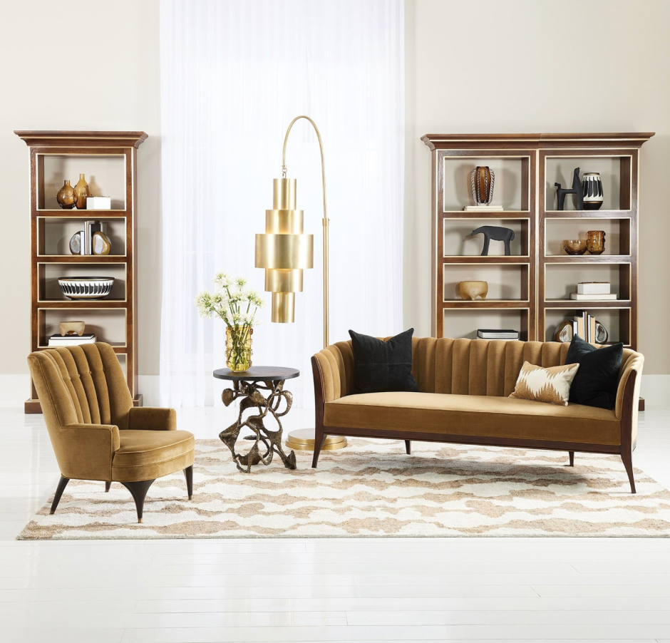 MONITOR RUG-DARK BEIGE/IVORY-5 X 8
