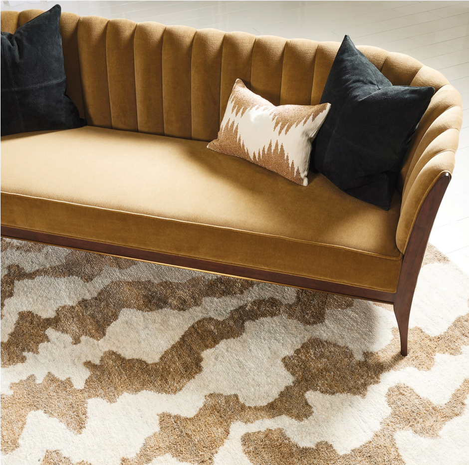 MONITOR RUG-DARK BEIGE/IVORY-5 X 8