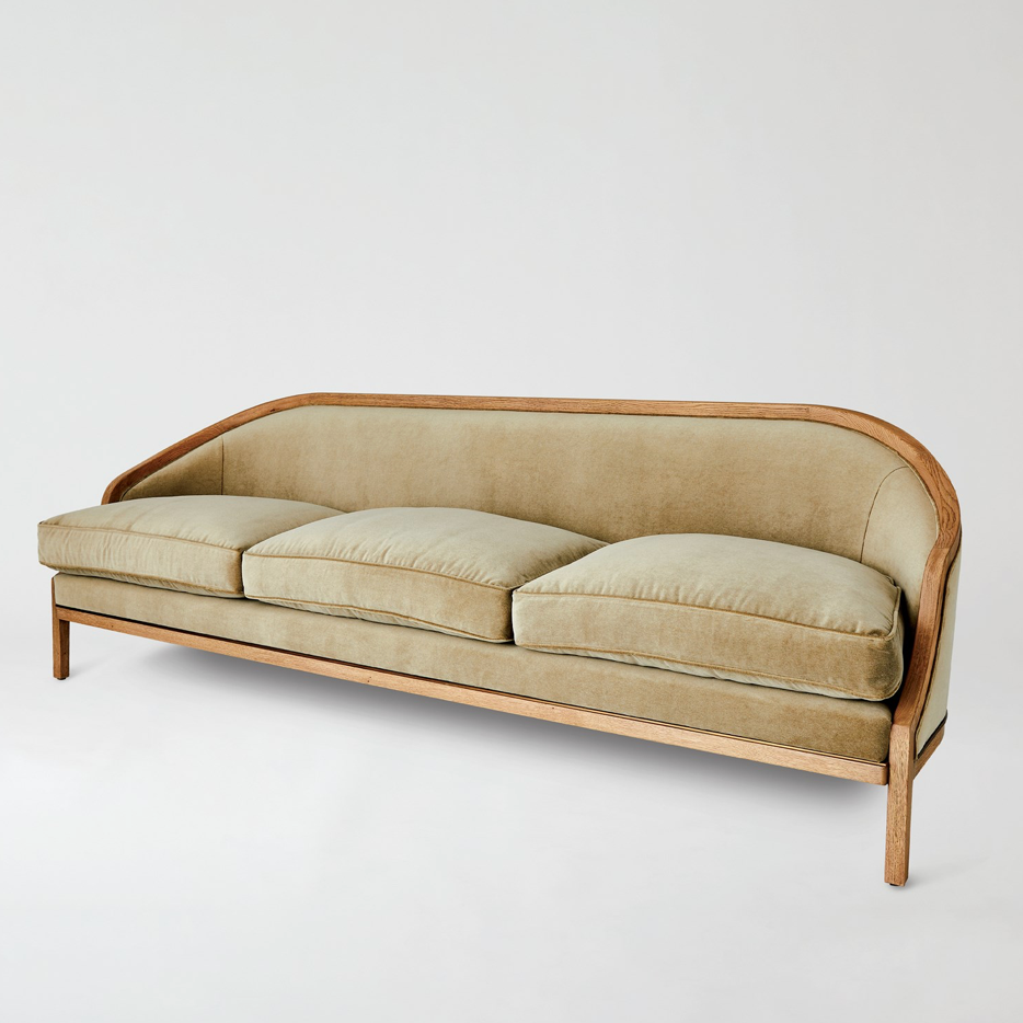 TAILORED SOFA-BLEACHED OAK