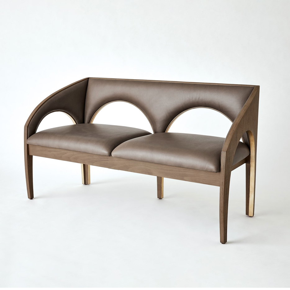 ARCHES BENCH-NUTMEG/CHAMPAGNE