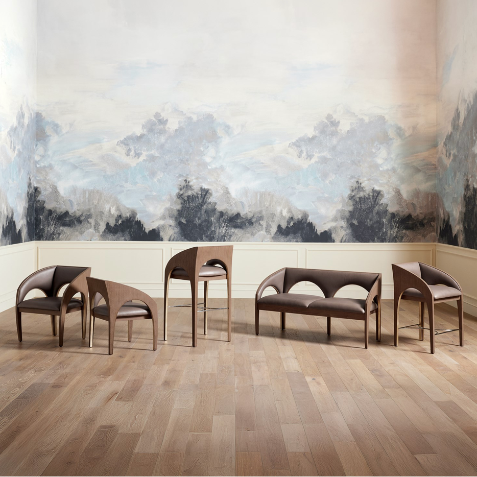 ARCHES BENCH-NUTMEG/CHAMPAGNE