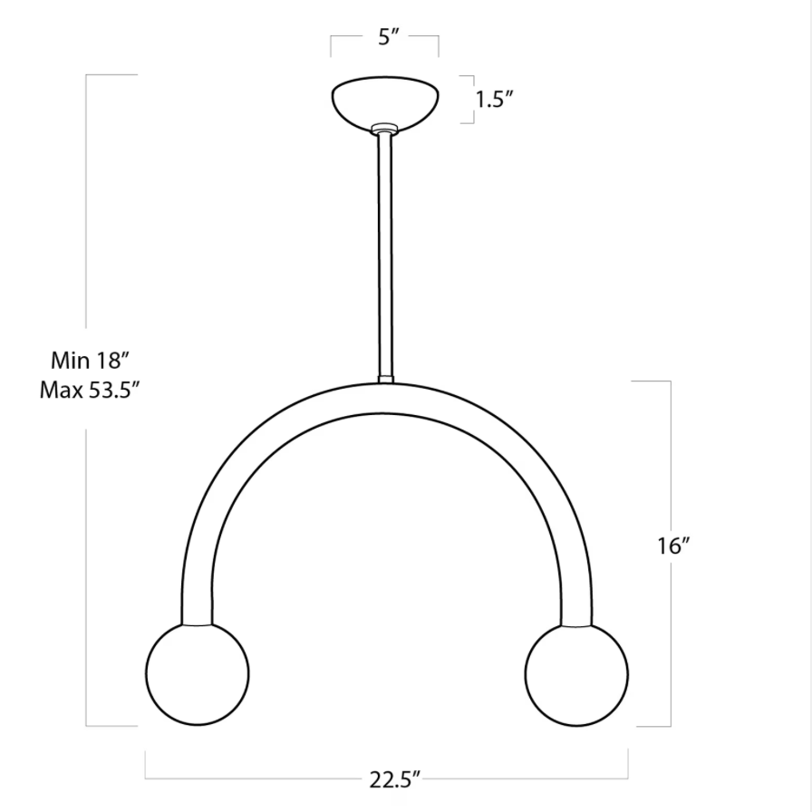 Happy Pendant Small