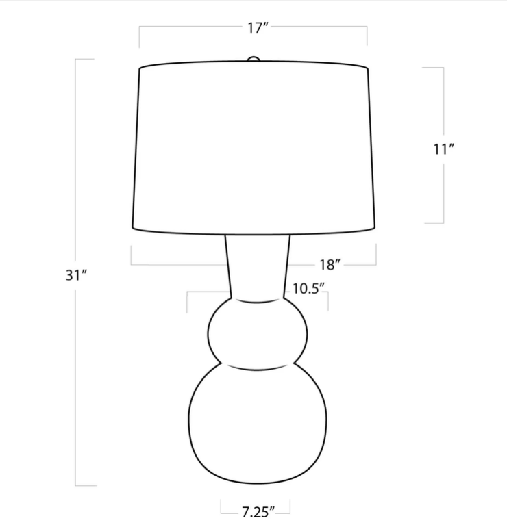 Hugo Ceramic Table Lamp