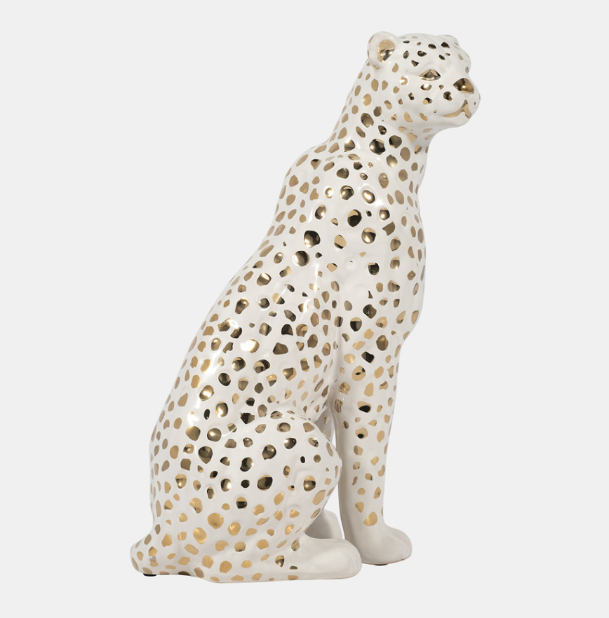 Sitting Leopard