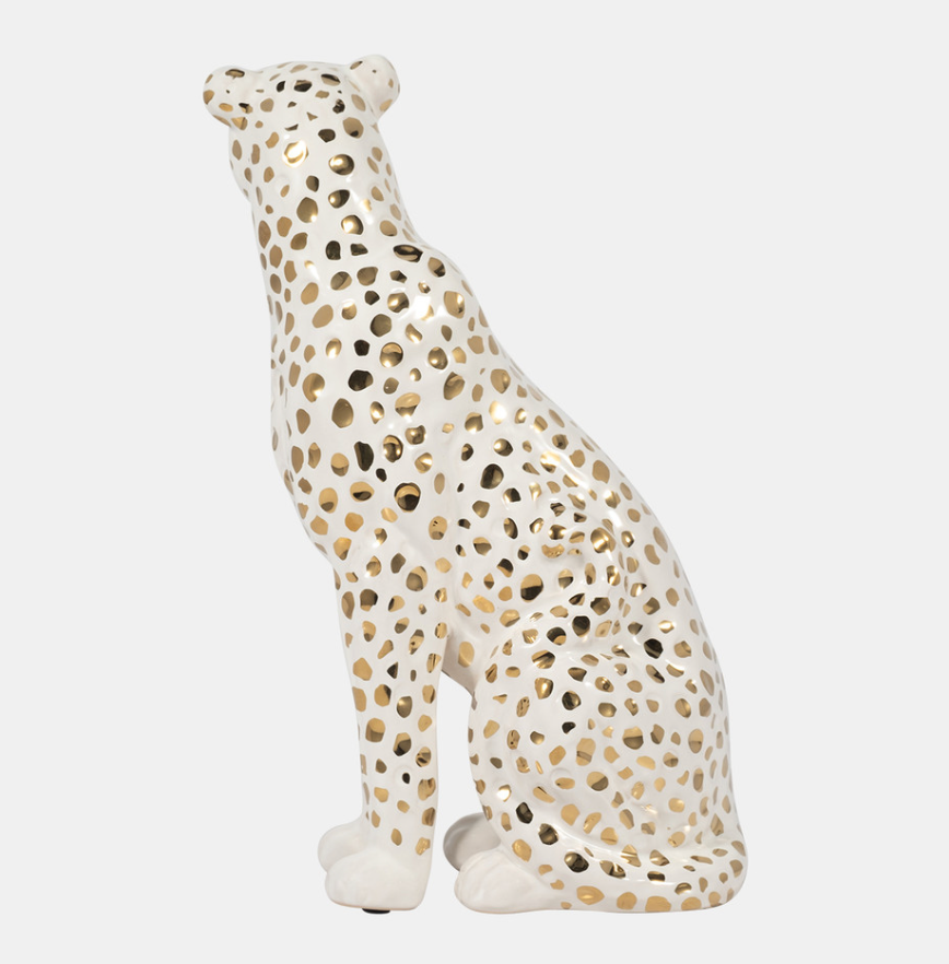 Sitting Leopard