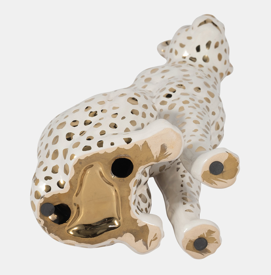 Sitting Leopard