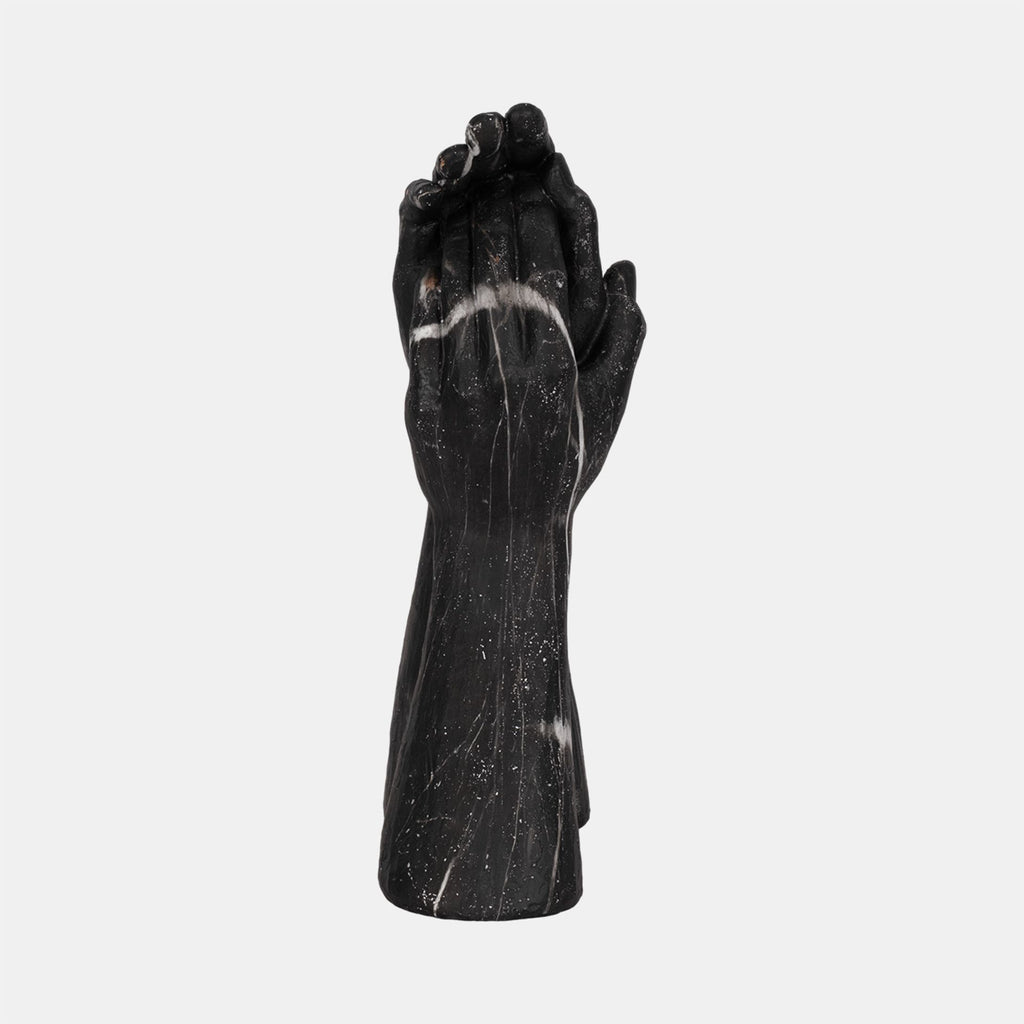 MARBLED HANDS SCULPTURE